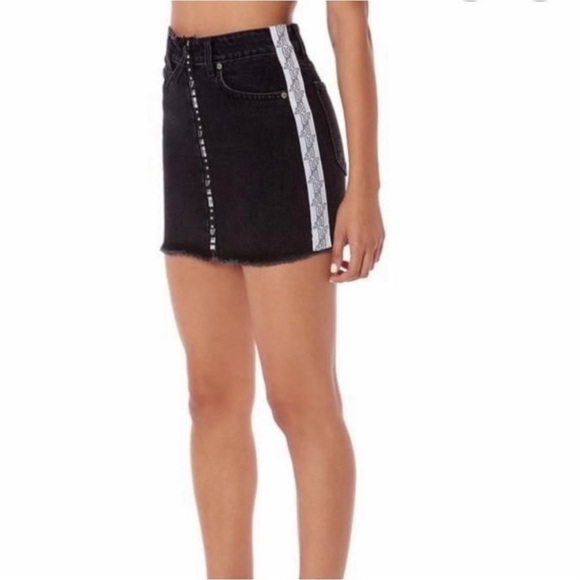 LF The Brand Black Branded Denim Mini
Skirt - Picture 6 of 6